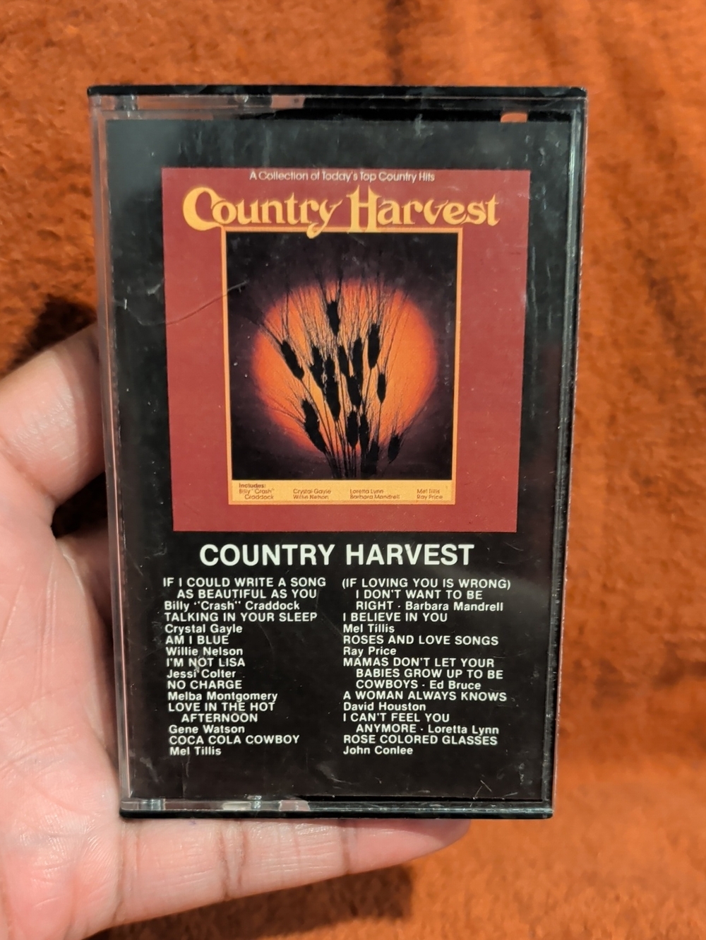 Country Harvest Vintage Cassette Tape